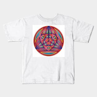 Circle Mandalas 82 (Style:23) Kids T-Shirt